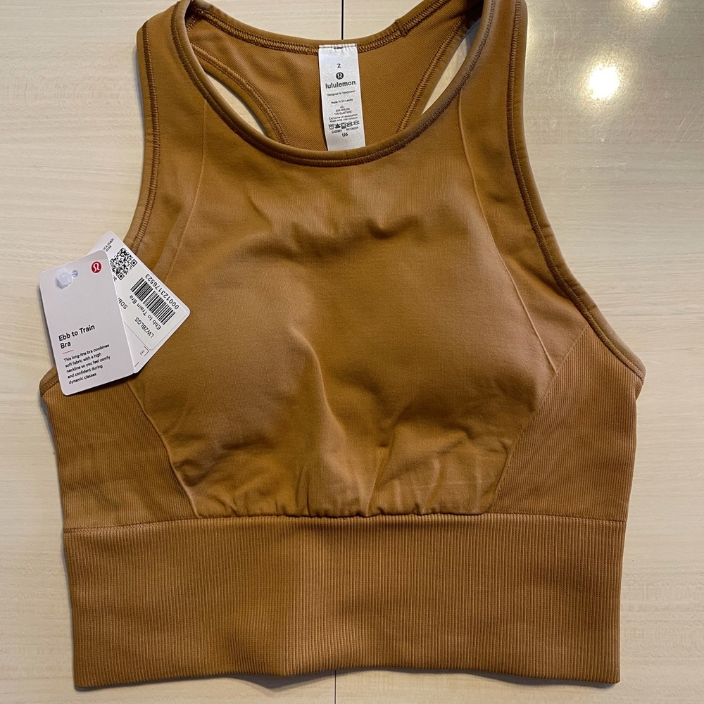 NWT LULULEMON EBB TO TRAIN BRA